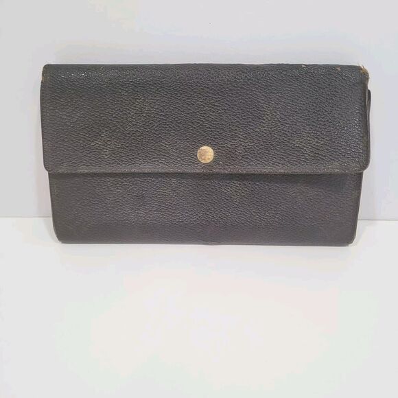 Authentic LOUIS VUITTON LV Vintage Monogram Sarah Wallet Envelope Leather 1996 - Picture 1 of 15